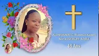 FUNERAILLE DE ALOWOANOU G Florence Akouvi Née ASSIGBLEYADJRA [upl. by Laenahtan369]