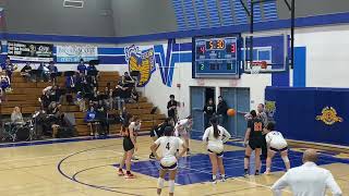 Vacaville Will C Wood vs Vacaville High School Girls Varsity Basketball 1st Half [upl. by Azial]