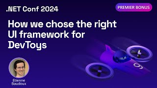 How we chose the right UI framework for DevToys [upl. by Hance]