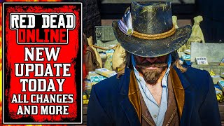 New Red Dead Online Update Today All Free Rewards amp MORE RDR2 New Update [upl. by Richmond540]