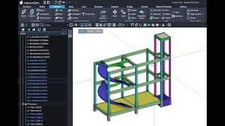 8 Modeling Lift and Curve beam by midas ngen 2019 [upl. by Frydman200]