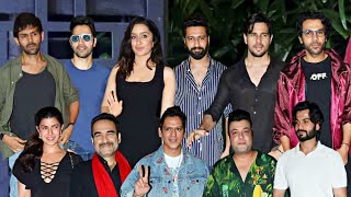 Bollywood Celebs At Dinesh Vijan Birthday Bash  Shraddha Kartik Vicky Siddharth Varun Rajkumar [upl. by Garibald]