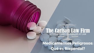 Medicamentos Peligrosos Qué es Risperdal [upl. by Robi]