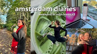 amsterdam diaries┃matcha dates friends studying [upl. by Maddie]