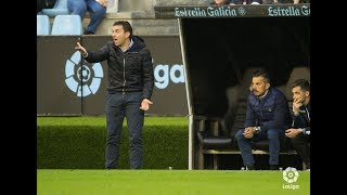 Asier Garitano RC Celta 11 Real Sociedad 01112018 [upl. by Tolley]