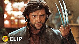 Wolverine vs Sabretooth vs Gambit  XMen Origins Wolverine 2009 Movie Clip HD 4K [upl. by Ecile432]