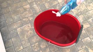 DIY Floor Cleaner For My Vinyl Kitchen Floor [upl. by Ltney]