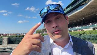 Watch Brad Cox speak on runners in Juddmonte Spinster G1 and Castle and Key Bourbon G2 [upl. by Willette110]