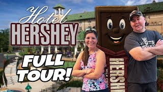 Hotel Hershey Villas FOOD amp FULL RESORT TOUR  Hershey PA [upl. by Rese168]