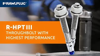 RHPTIII throughbolt  better performance and excellent load capacity [upl. by Emarej]