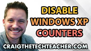 Disable Performance Counters on Windows XP [upl. by Belia]