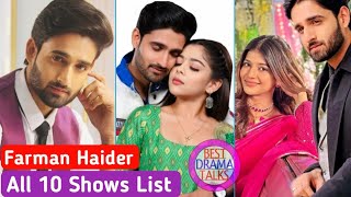 Farman Haider All Serials List  Aaina Serial Naman Real Name and All Shows List  Savi Ki Sawari [upl. by Avera]