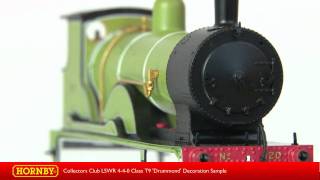 Hornby Collectors Club Special LSWR 440 Class T9 Drummond Decoration Sample [upl. by Balsam]