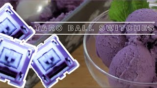 Taro Ball Switch Review JWK Tactile [upl. by Leohcin53]