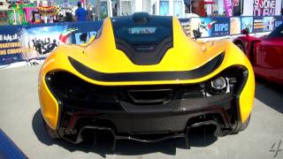 Hypercar Display P1 3 Veyrons One77 Enzo Mirage GT amp More [upl. by Noyahs]