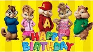 Happy Birthday Chipmunks Song [upl. by Acirej]