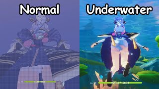 Fontaine Underwater censorship seems kinda [upl. by Asirap343]