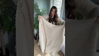 Crochet a Chunky Star Stitch Blanket crochet starstitch crochetblanket [upl. by Ys777]