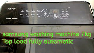 Samsung top load fully automatic washing machine demo in Tamil washingmachine topload digital [upl. by Stephan500]