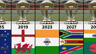 Cricket World Cup Host Countries  ICC World Cup Host Country List  Upcoming Cricket World Cup Host [upl. by Adym684]