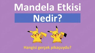 Mandela etkisi nedir [upl. by Ainot752]