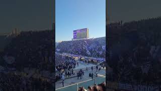 La reazione della Curva Fiesole al primo gol di Kean in FiorentinaHellas Verona [upl. by Koziarz]