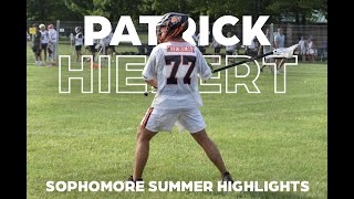 PATRICK HIEBERT  SOPHOMORE SUMMER HIGHLIGHTS  BRUNSWICK 25  TEAM 91 SHOCK 25 [upl. by Ayital567]