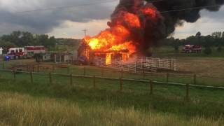 South Metro Barn Fire [upl. by Gnanmas]