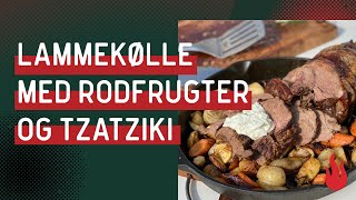 Nexgrill med Lars Thrane Lammekølle med rodfrugter og tzatziki [upl. by Eelhsa]