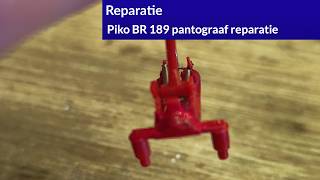 Piko BR 189 pantograaf reparatie [upl. by Caputo]