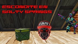 💀 ¡ESCONDITE EN SEÑORÍO DE LA SAL PARTIDAS PRIVADAS 💀  FORTNITE [upl. by Phenica]