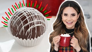 HOW TO MAKE AMAZING HOT COCOA BOMBS [upl. by Sissie]