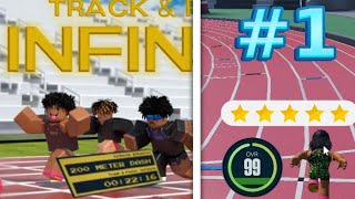 How To Win Every Race In Roblox Track amp Field Infinite [upl. by Ssitnerp459]