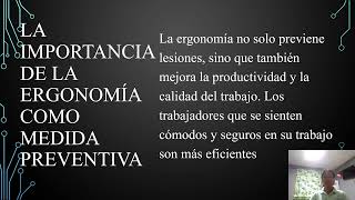 medidas de prevención de Riesgo Ergonómico [upl. by Barraza]