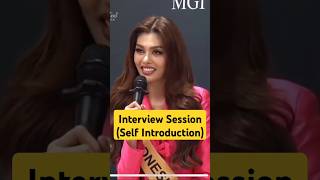 Nova Liana in Deep Interview on MGI 2024 missgrandindonesia missgrandinternational shortvideo [upl. by Ule]