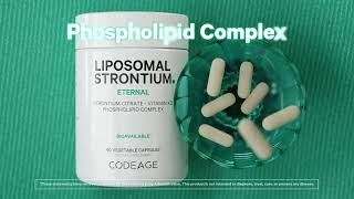 Liposomal Strontium by Codeage [upl. by Arah264]