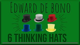 Six Thinking Hats By Edward De Bono animated Summary [upl. by Carolle]