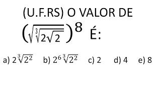 SIMPLIFICAÇÃO DE RAIZES  Calculo de Raiz tripla [upl. by Hsatan]