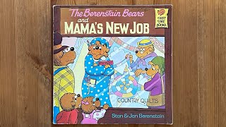 Ash reads The Berenstain Bears and Mama’s New Job by Stan amp Jan Berenstain [upl. by Schell]