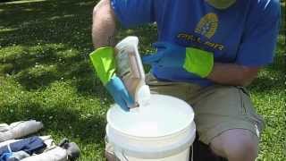 Treating my clothes with diluted 368 Permethrin [upl. by Eidnar49]