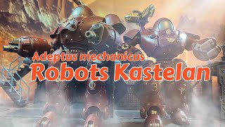 JoyToy Warhammer 40K Adeptus Mechanicus Kastelan Robots revisión en español [upl. by Ococ335]