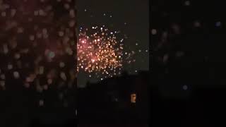 Very intense firework chaos at London 11124 [upl. by Ennaegroeg]