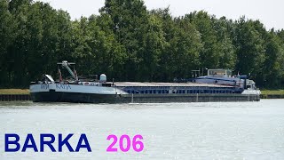 Żegluga śródlądowaBARKA ⚓️⚓️ 206 [upl. by Evans]