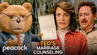 ted  Ted Plays Marriage Counselor For John’s Parents [upl. by Tibold]