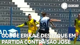 Lance de Energia gol de Erika é destaque em partida [upl. by Nitsyrc]