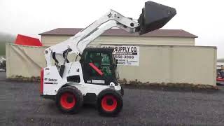 2015 Bobcat S740 M Series Rubber Tire Skid Steer Loader Cab Heat Air 74HP Tubro For Sale [upl. by Chuah]