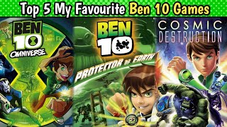 Ben 10  Top 5 My Favourite Ben 10 Games  Ben 10 Games  Ben 10  Ben 10 hindi  Anime Toonist [upl. by Diley]