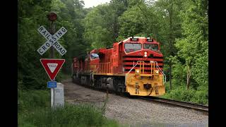 Genesee amp Wyoming Heritage Locomotive 1899 on the Buffalo amp Pittsburgh RR  June 4 2024 [upl. by Follansbee]