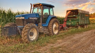 The 2018 Corn Silage Chopping Marathon Begins [upl. by Elohcin]