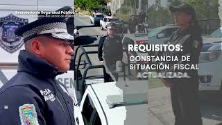 Policía Auxiliar del Estado de Puebla Convocatoria de Reclutamiento 2024 [upl. by Kam]